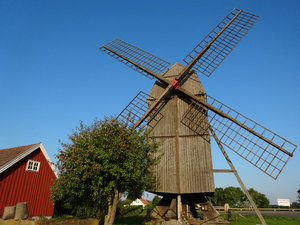 größte schwedische Windmühle Öland