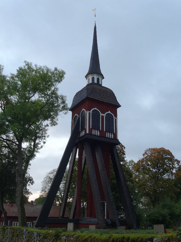Turm bei der Habo Kirche