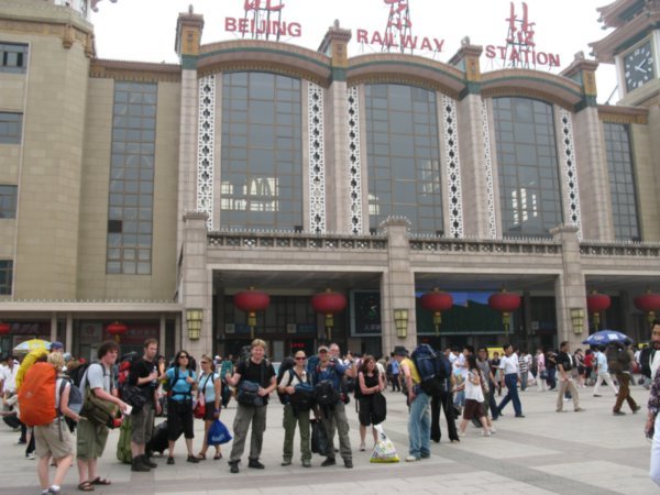 Arrival in Beijing
