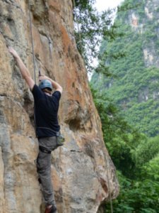 Yangshou Rock Climbing
