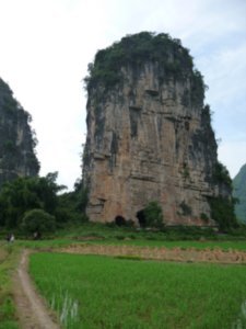 Yangshou Rock Climbing