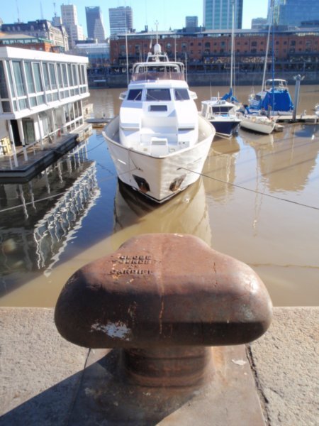 Dock bollard forged in Cardiff