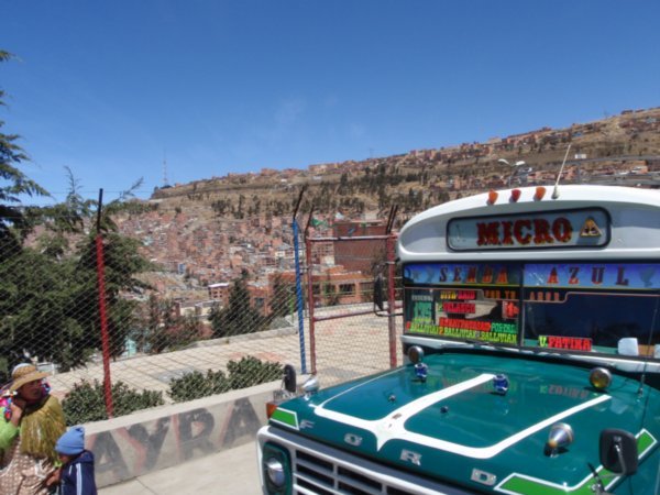 Local Bolivian bus