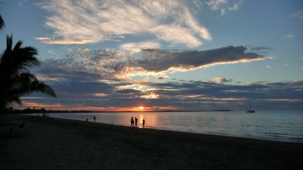 Sunset over Nadi Bay