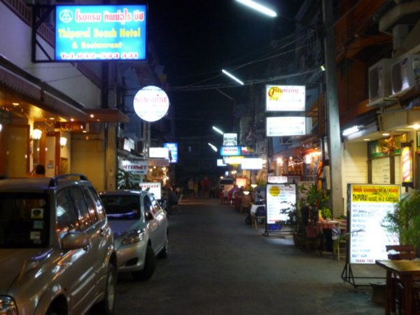 'Guesthouse Alley' in Hua Hin