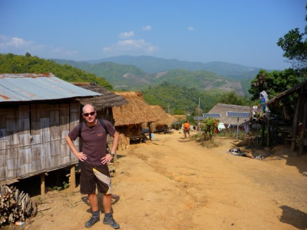 Ross in the Lahu village