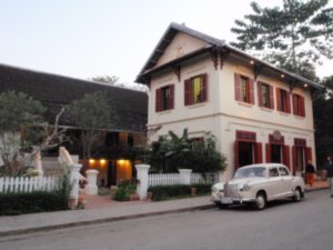 Typical Luang Prabang architecture