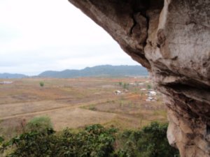 View from the 'Artillery Cave'
