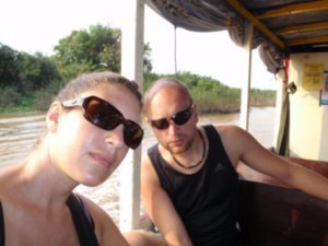 On the way to Tonle Sap lake