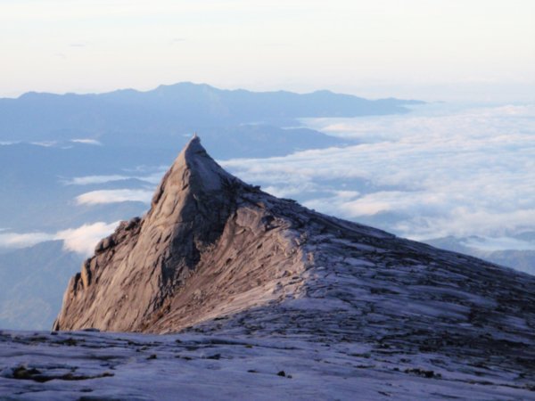 One of the lower peaks on the way down