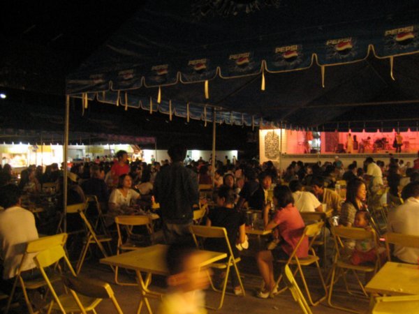 Night Market Eating/Drinking Area