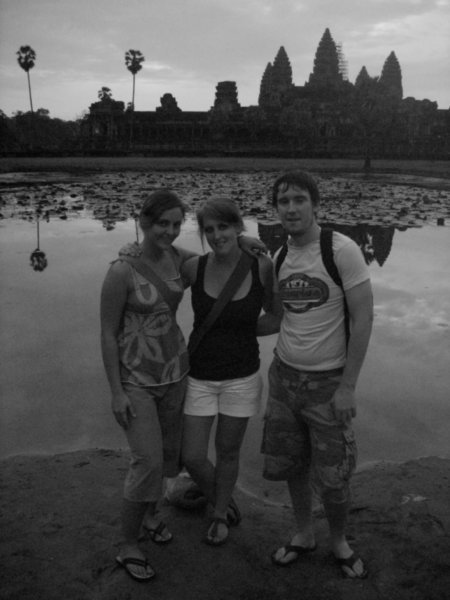 Angkor Wat and my special Cambodian friends
