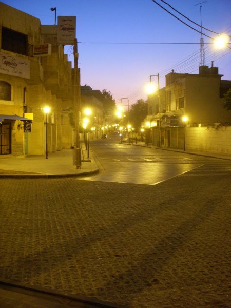 iftar - empty streets