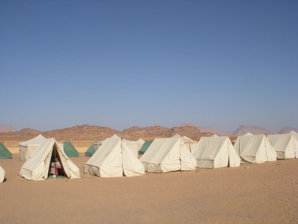the couples' tents