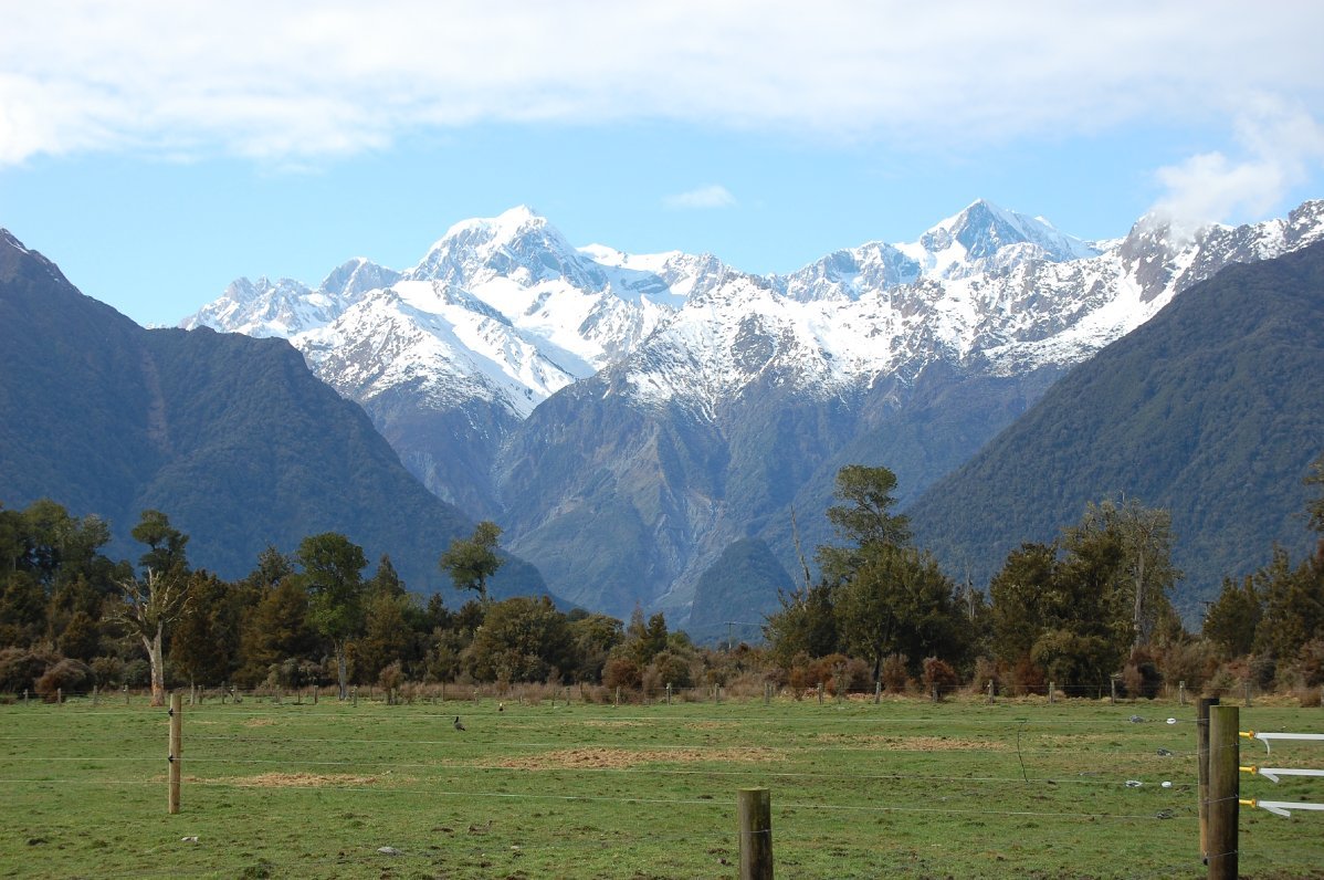 Mt Tasman and Mt Cook 