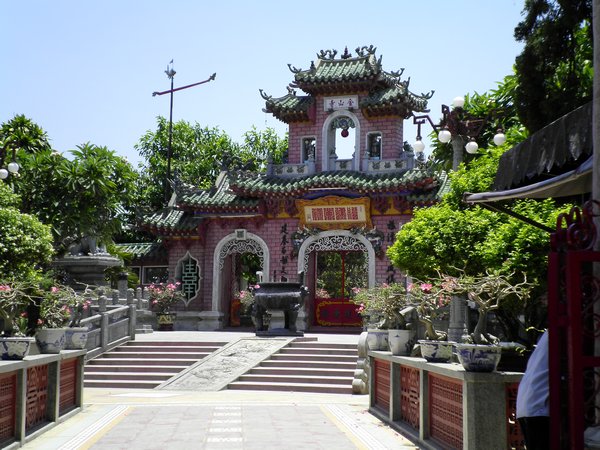a Temple in Hoi An