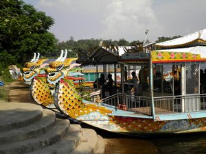 Dragon Boat on the Perfume RIver, Hue