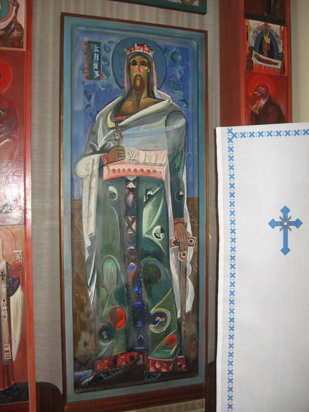From iconostas in St Volodymir church