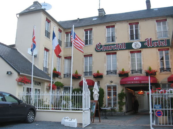 Our hotel in Bayeux