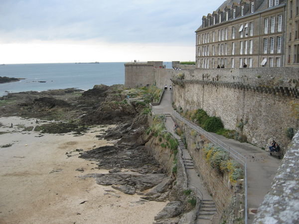 Walls around St Malo