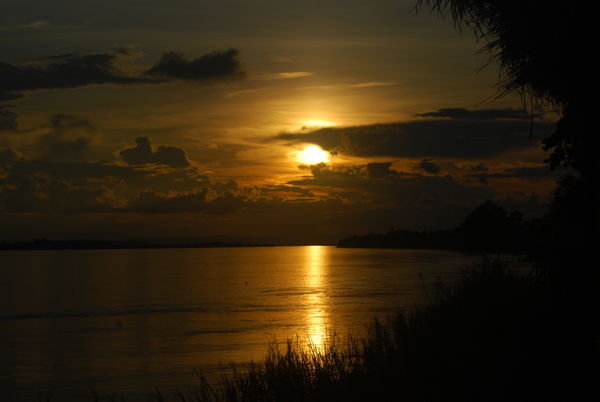 Sunsets on The Mekong River
