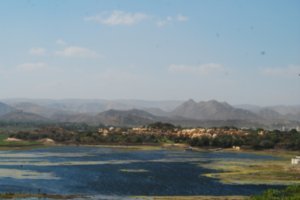 udaipur view from palace