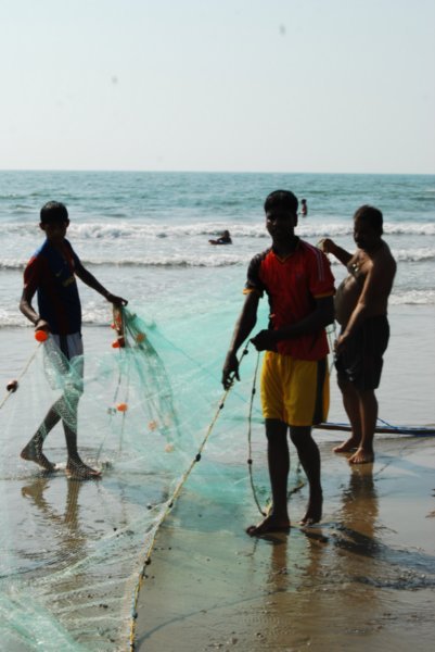 Fishermen in Amambol