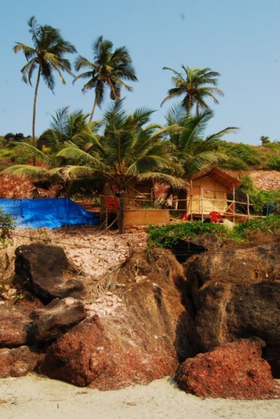 Beach huts, arambol