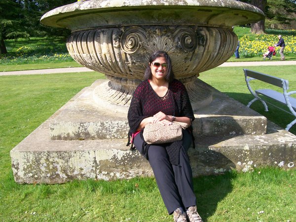 Me in the grounds, Castle Howard