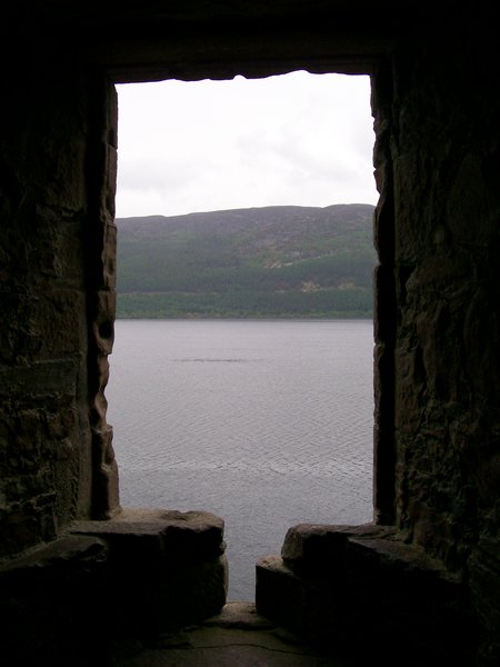 Looking out at Loch Ness