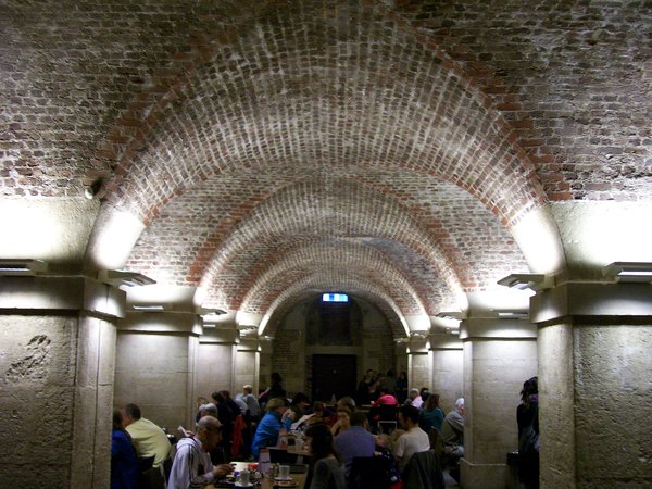 Cafe in The Crypt