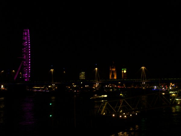 Nighttime in London!