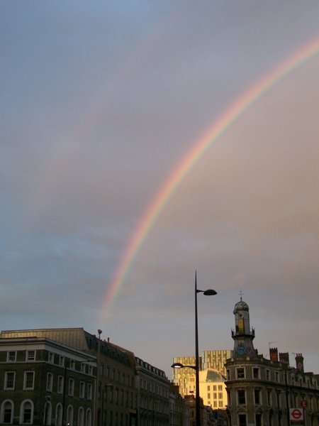 A Rainbow over Kings Cross