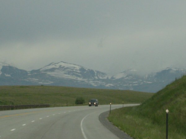 Driving to Big Horn