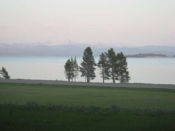 View of Yellowstone Lake
