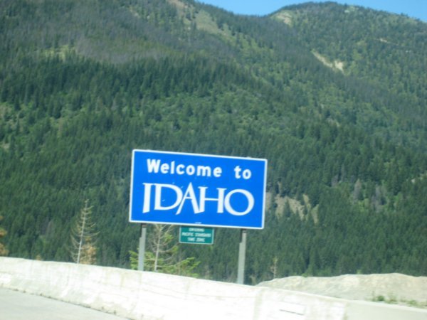 Into Idaho