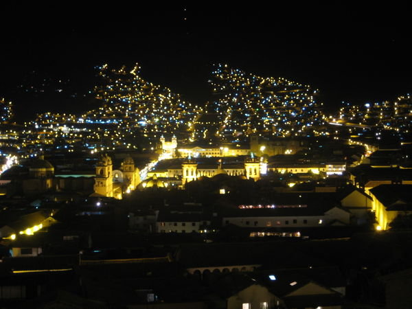 Cuzco by night - WOW!