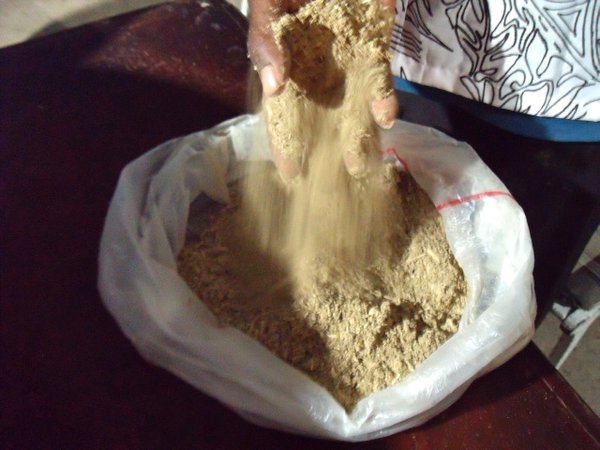 Kava in powder form
