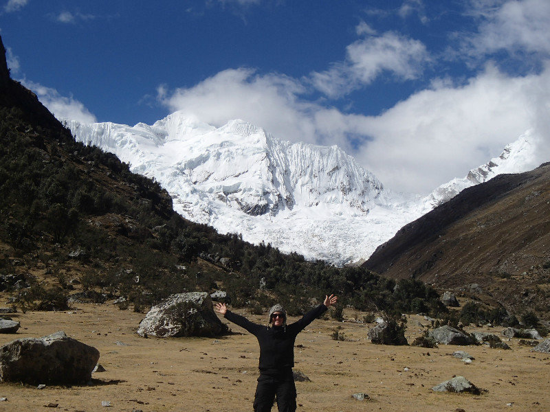 One of the peaks, this is where we camped on the overnighter!