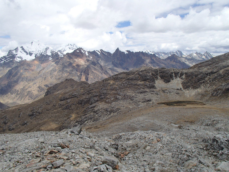 The vista of the Andes