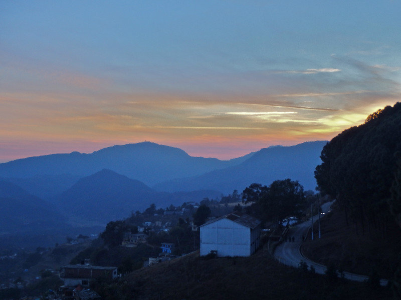 Annapurna’s at sunset