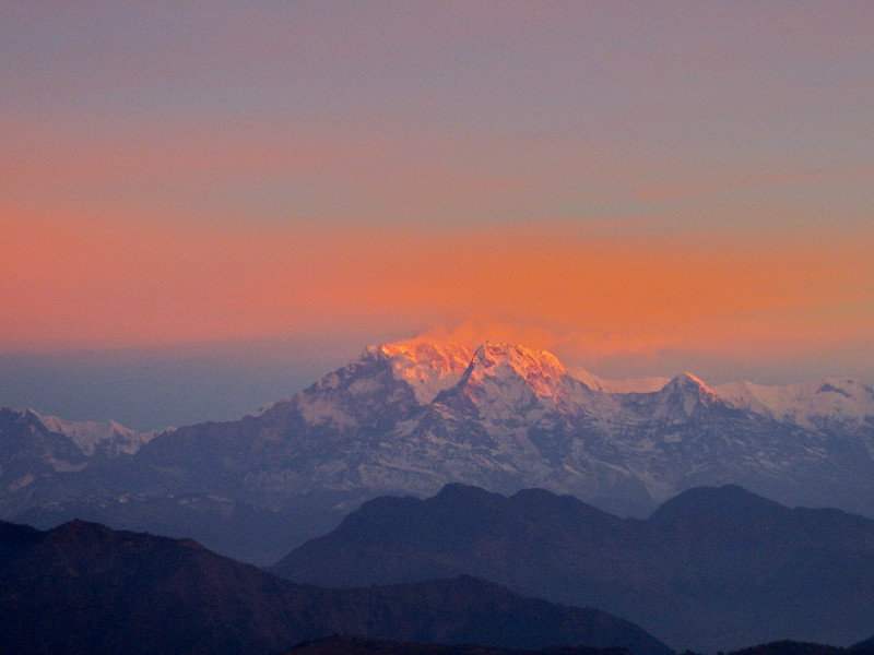 Annapurna Range at Sunrise