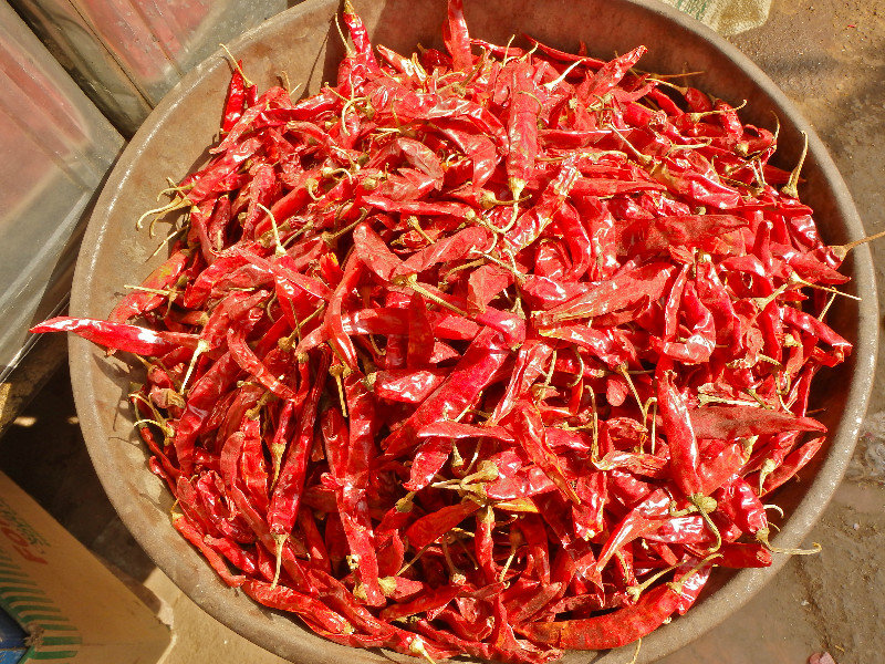 More or less spice? Jodhpur bazar