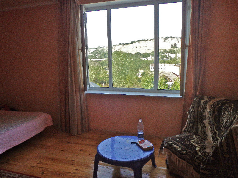 My bedroom’s sitting area, with a view!