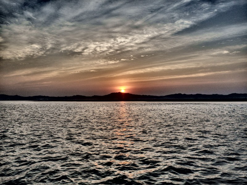Irrawaddy sunset