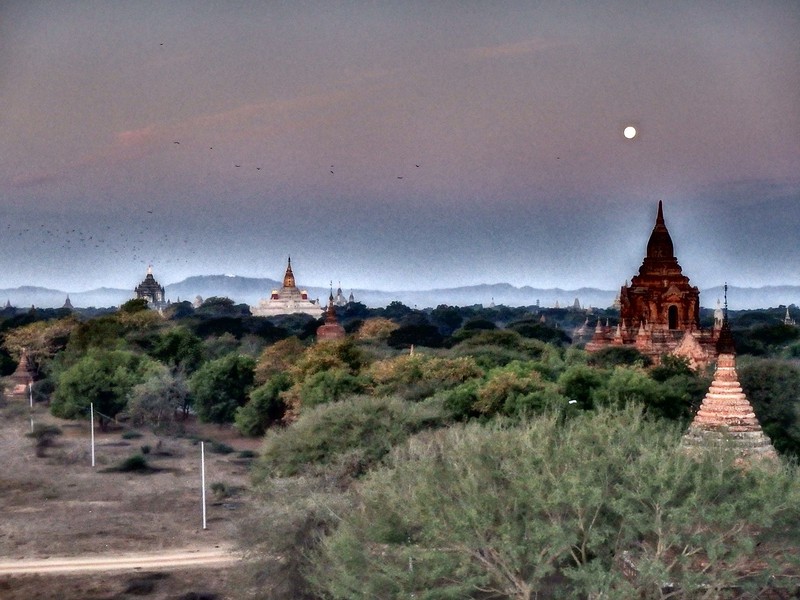 Bagan at sunrise