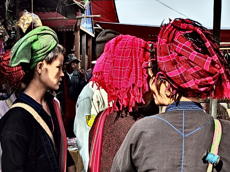 Daily Market on Inle