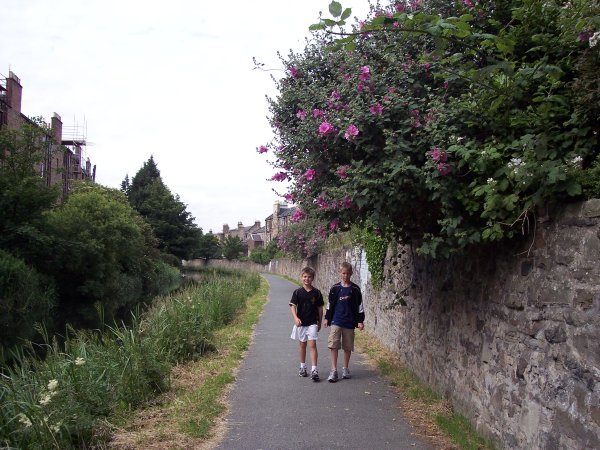 The Union Canal path