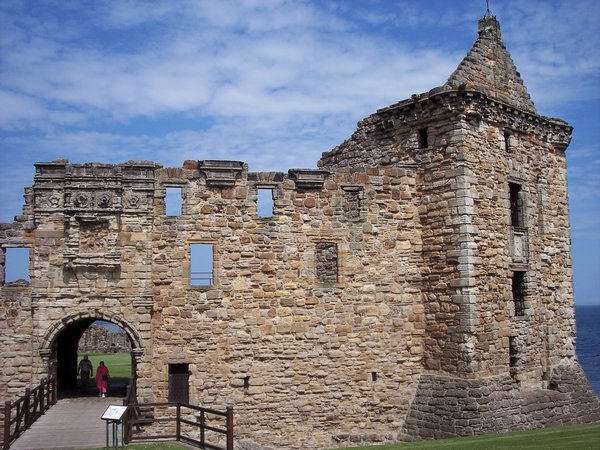St. A's Castle ruins