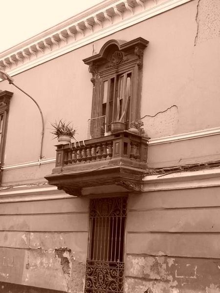 Balcony, Lima old town